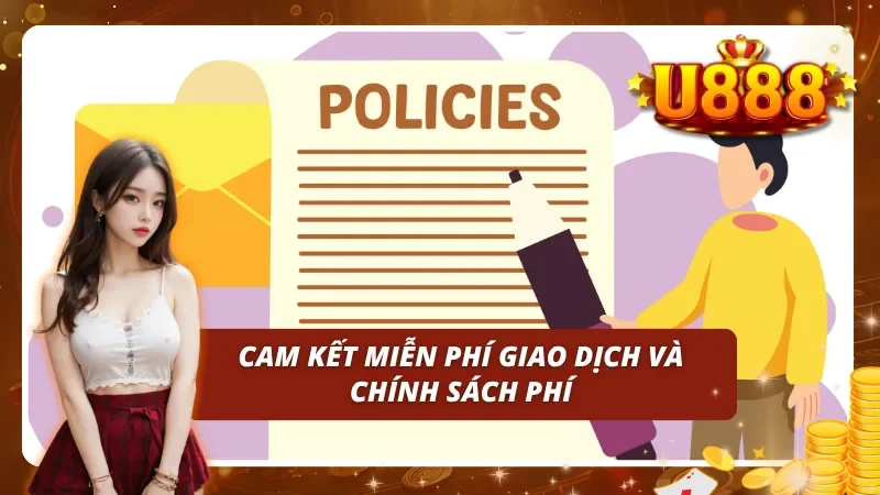 Thông tin cụ thể về giới hạn và chi phí rút tiền U888