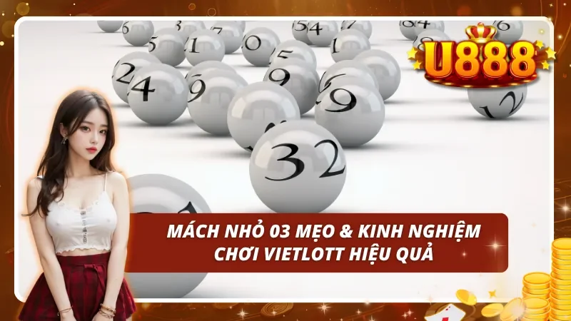 Mách nhỏ mẹo & kinh nghiệm trong xổ số Vietlott